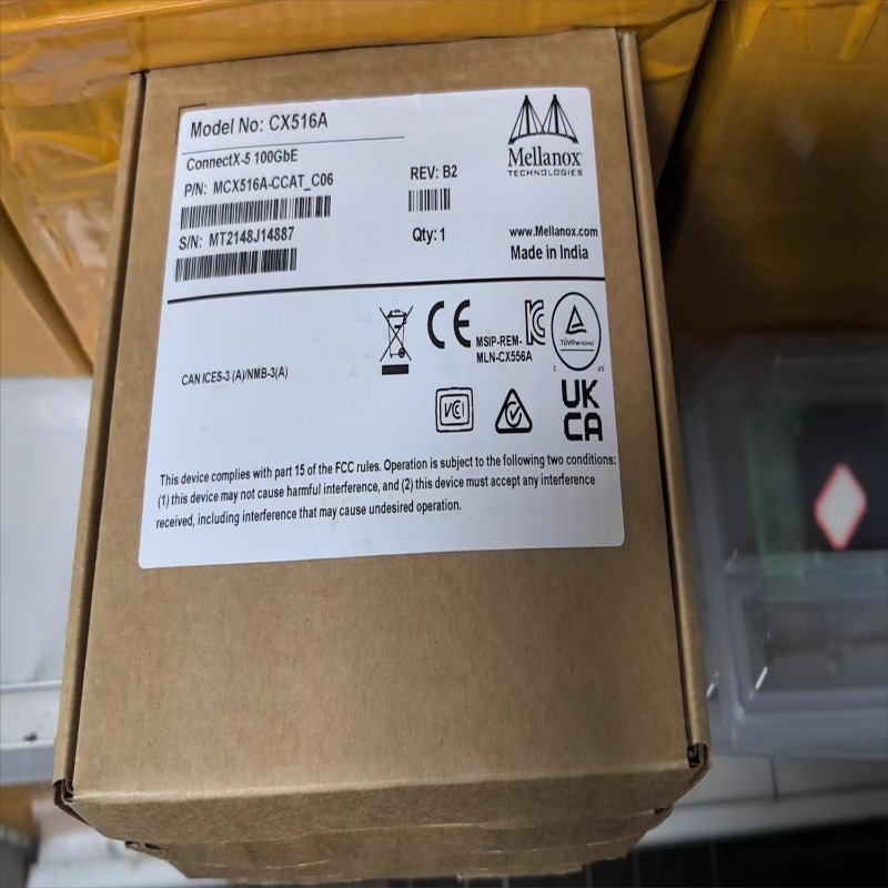 100Gbe Qsfp28 Network Card - Детали для Melos MCX516A-CCAT/CDAT ConnectX-5 EN