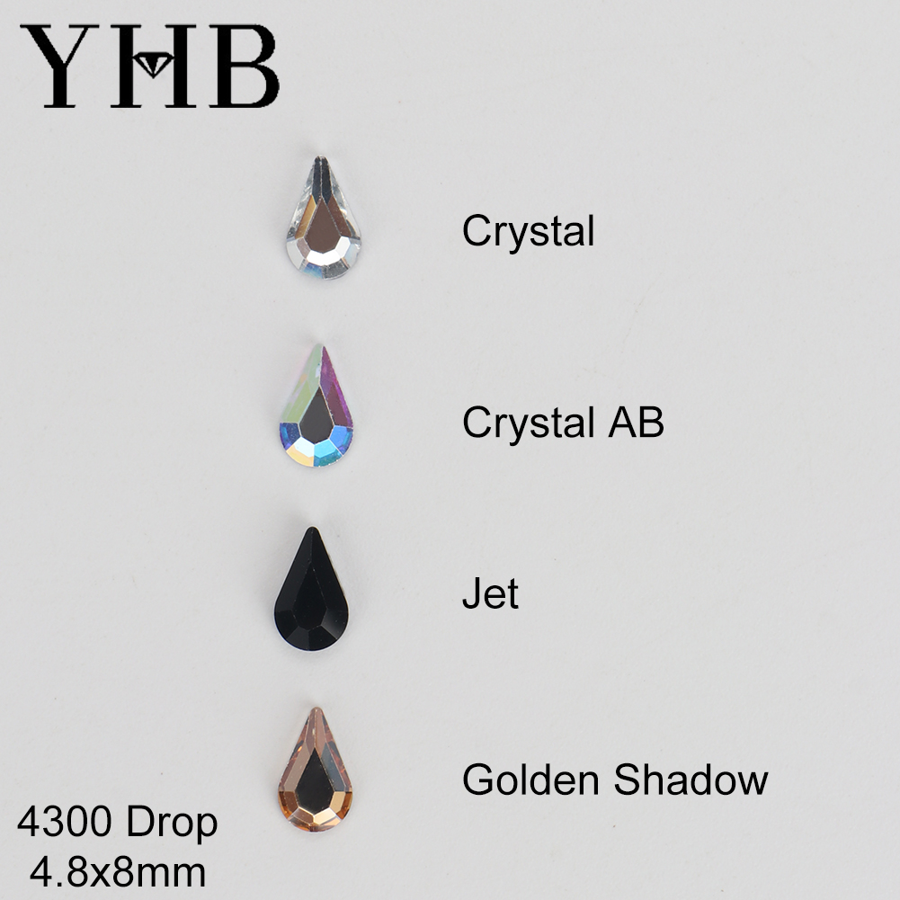 Platinum 8280 - Стразы YHB Glitter Crystal Glass Strass