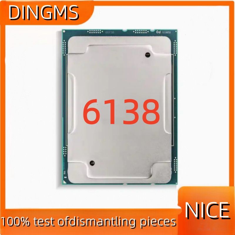 Gold 6138 - Процессор Xeon Gold 6138 для серверов,