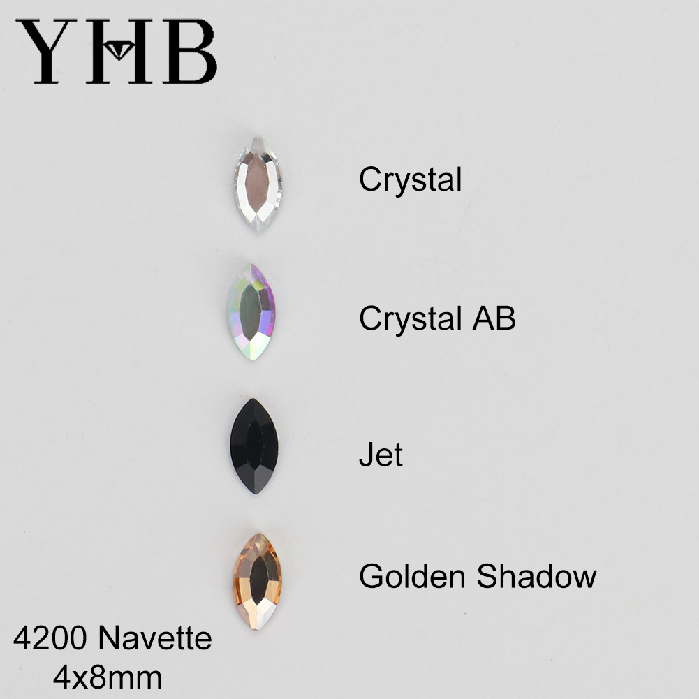Стразы YHB Glitter Crystal Cri – обзор и цена Platinum 8280